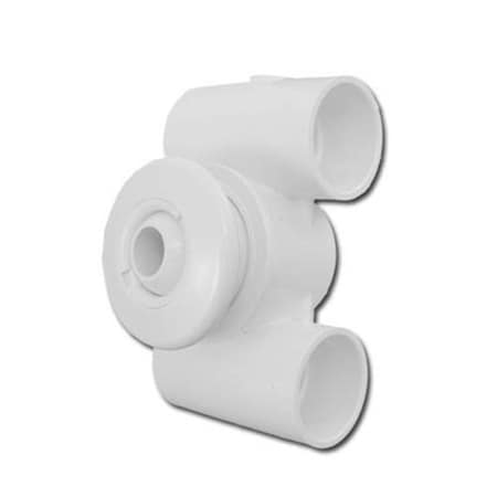 Balboa Water Group 1.5 Water x 1.5 Air Slip in. Hydro Jet Standard Assembly - White 10-5100-WHT